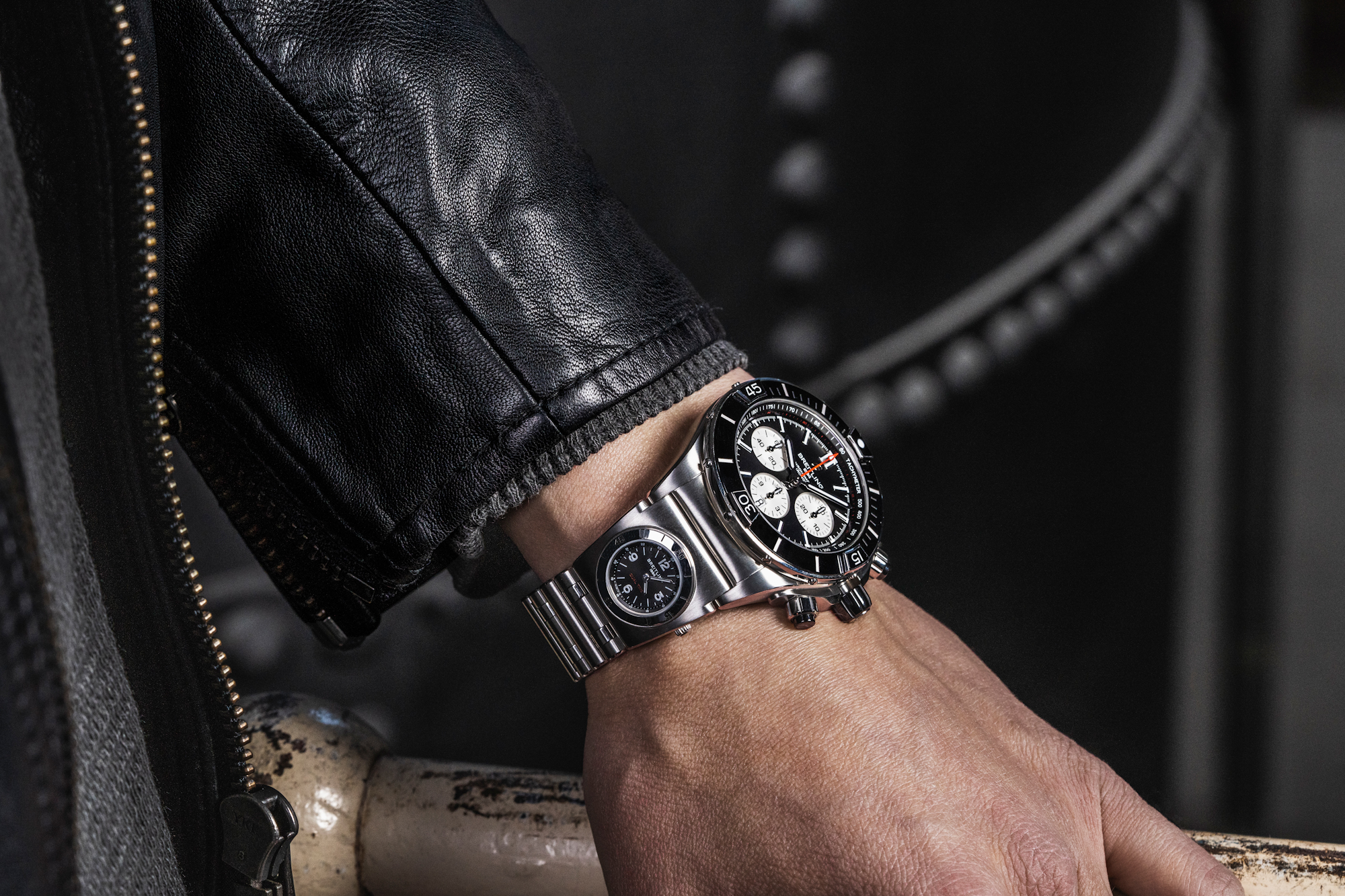 Breitling Super Chronomat UTC wristshot timeandwatches.pl