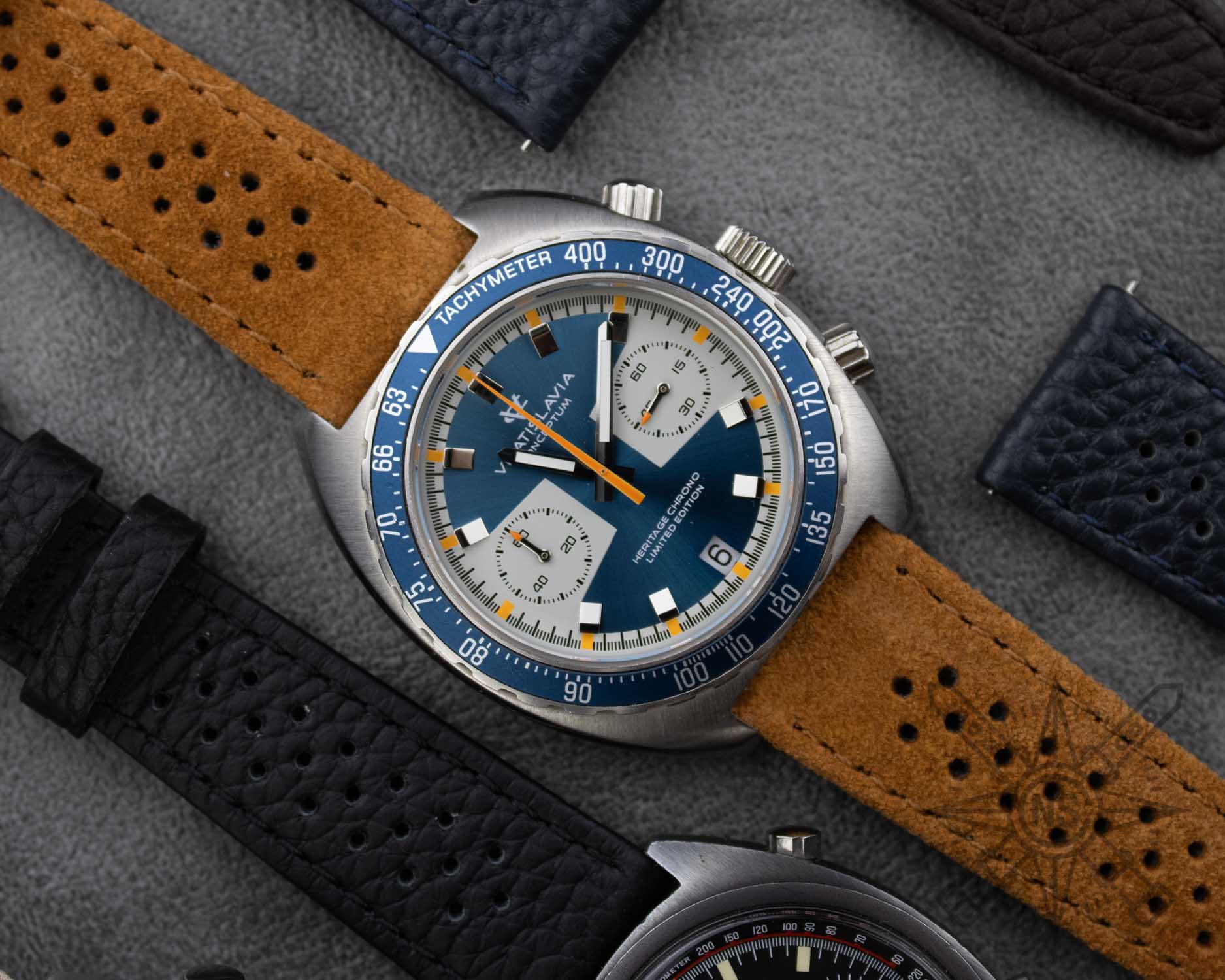 Zegarek Vratislavia Conceptum Heritage Chrono Limited Edition na pasku CNS & Watch Bands Zegarek Vratislavia Conceptum Heritage Chrono Limited Edition na pasku CNS & Watch Bands
