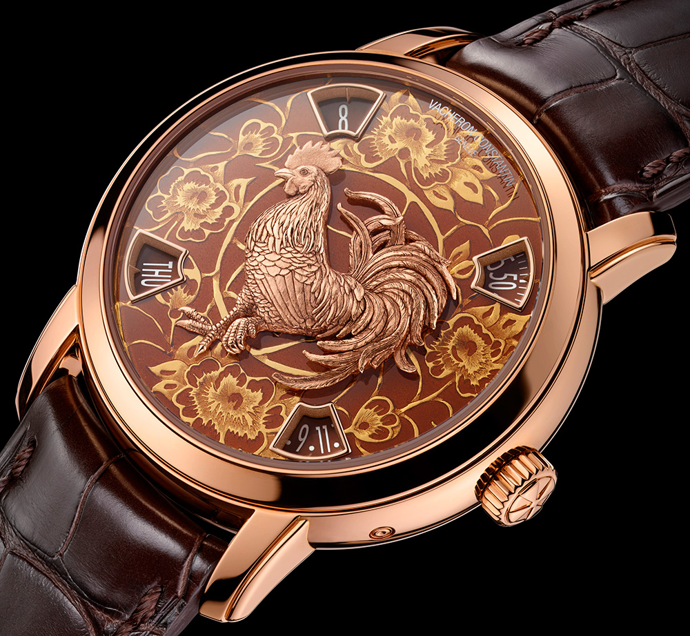 Vacheron Constantin Métiers d’Art the Legend of the Chinese Zodiac Year of the Rooster | timeandwatches.pl