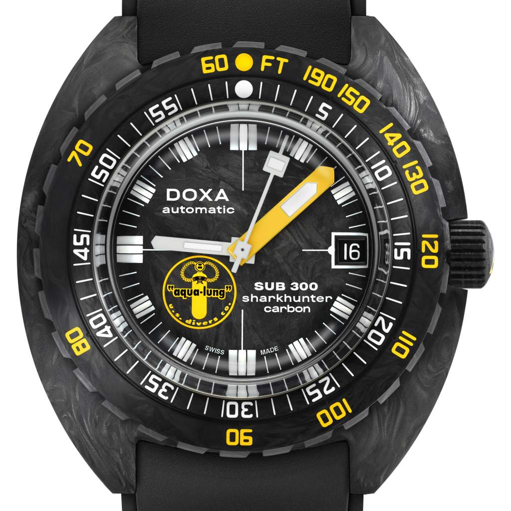 Doxa Sub 300 carbon Acqua Lung US Divers timeandwatches.pl