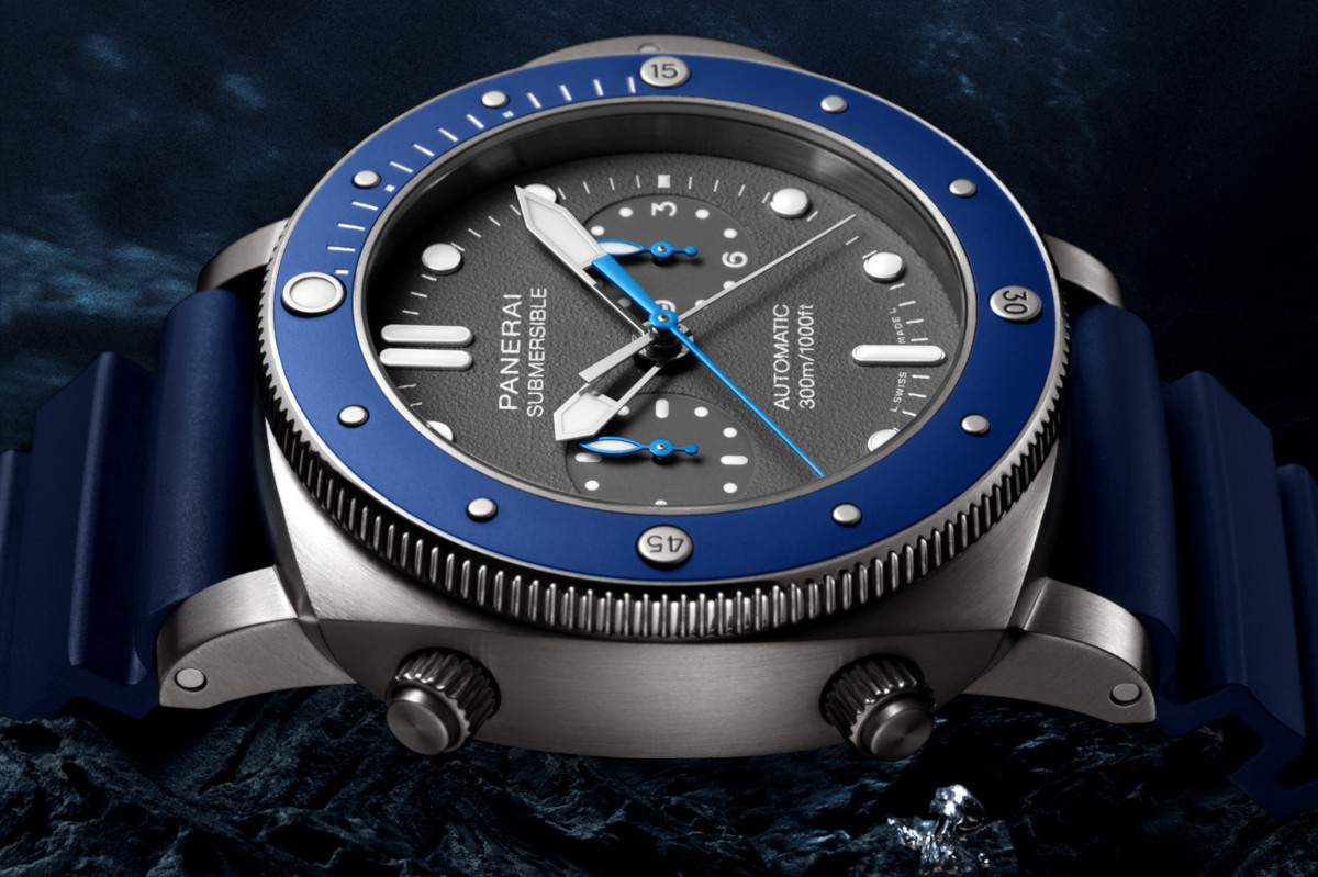 [Pre-SIHH 2019]: Officine Panerai Submersible Chrono Guillaume Néry